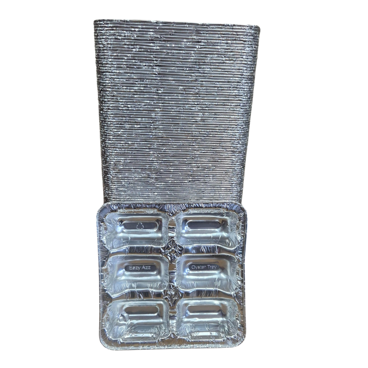 Eazy Azz Aluminum foil all in one cooking tray for seafood, potatoes, clams oysters