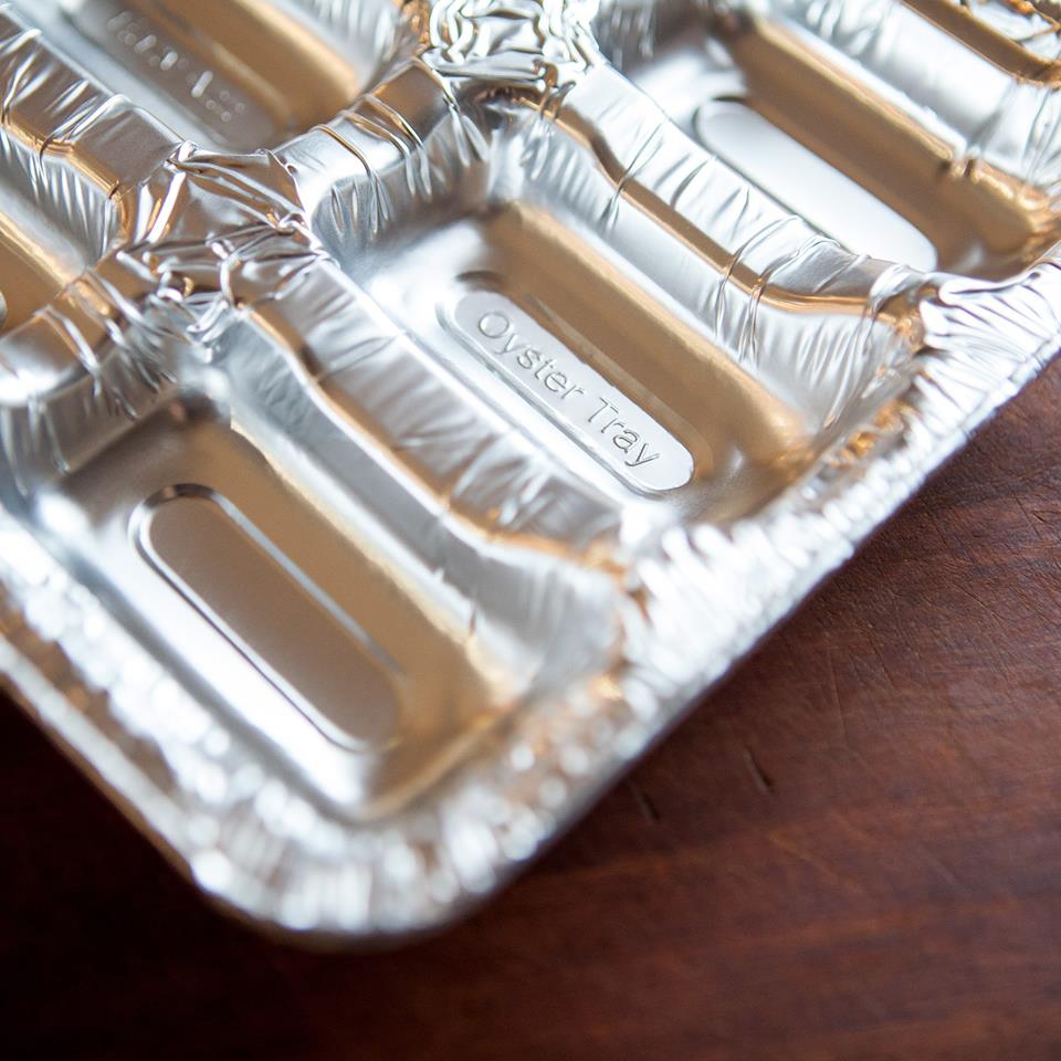 12 Pack Eazy Azz Aluminium Oyster Trays image 1