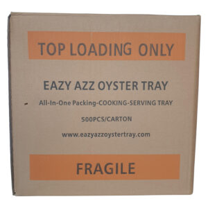 Bulk boxes of Eazy Azz Aluminum Oyster trays